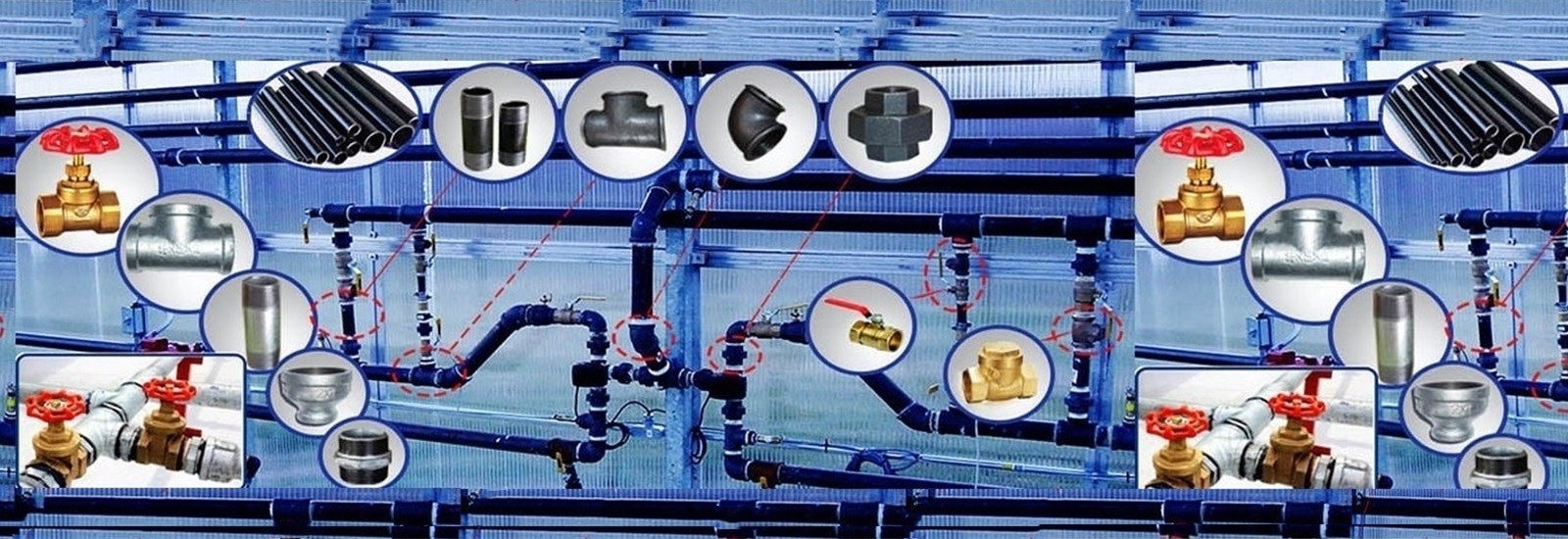 Τοποθετήσεις σωληνώσεων συγκόλλησης άκρης