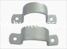 Galvanized steel pipe clamp.U type pipe clamp