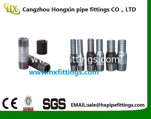 Double Thread carbon steel pipe nipple barrel nipple