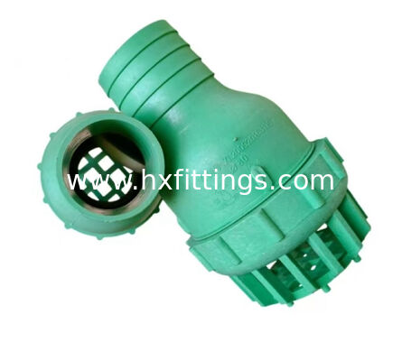 DN25-DN 200 PPR foot valves  / bottom valve  manufacturer in China 