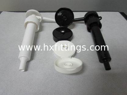 20/410 πλαστικό PP διαφανές διαυγές χρώμα πλευρικό κλείσιμο πτυσσόμενα καπάκια καπάκια βίδα καπάκια για μπουκάλι απολυμαντικού προμηθευτής