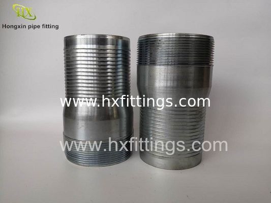 Carbon steel king combination nipple fittings | hex body hexagonal KC nipple-Cangzhou Hongxin προμηθευτής